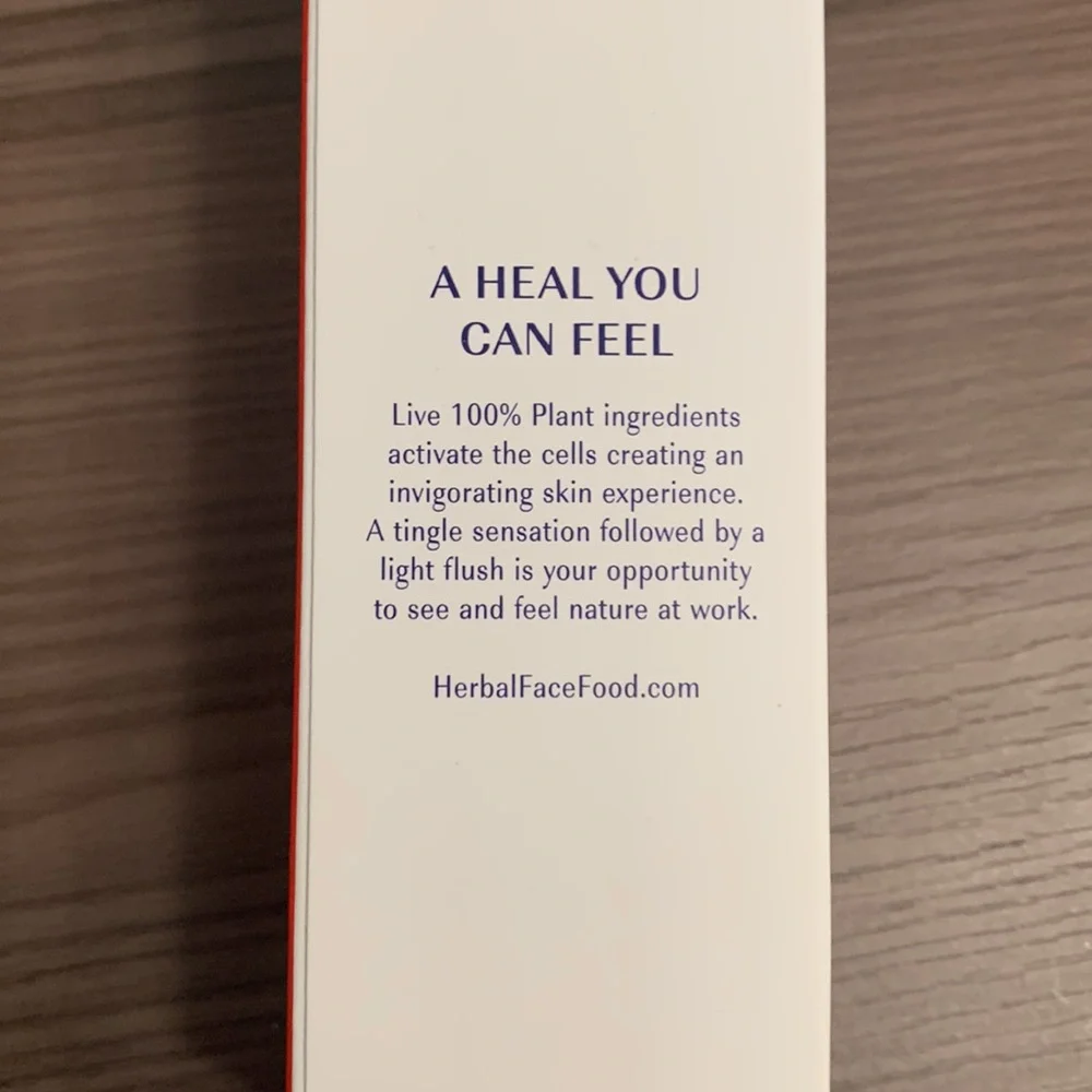 NIB Herbal Face Food The serum III largest sz 50ml $192